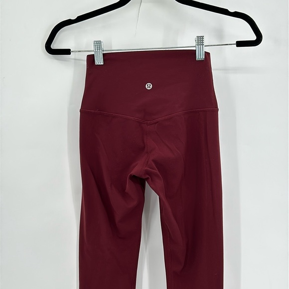 Lululemon Align High-Rise Pant 25" Cassis Size 2 - Picture 6 of 9